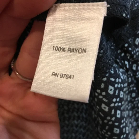 J Jill patterned blouse medium - Picture 6 of 7